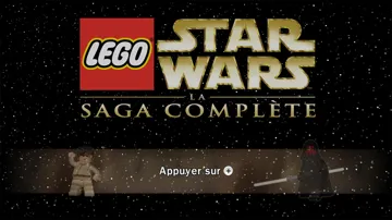 LEGO Star Wars The Complete Saga screen shot title